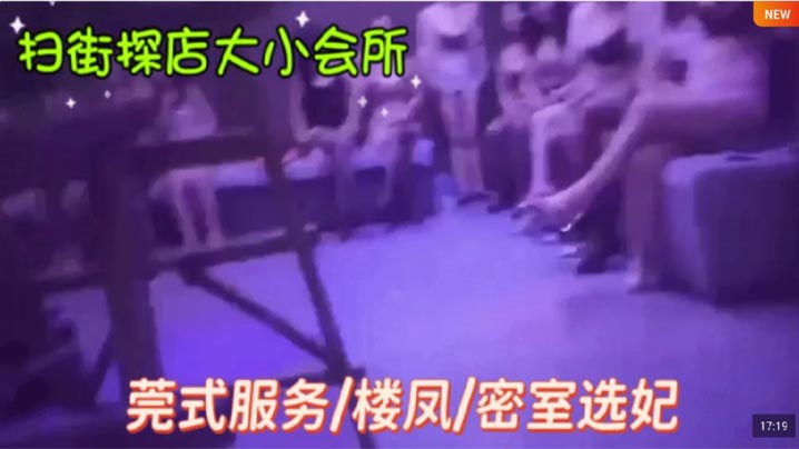 【六六扫街探店2.0】楼凤选妃莞式服务，揭露神秘小粉屋