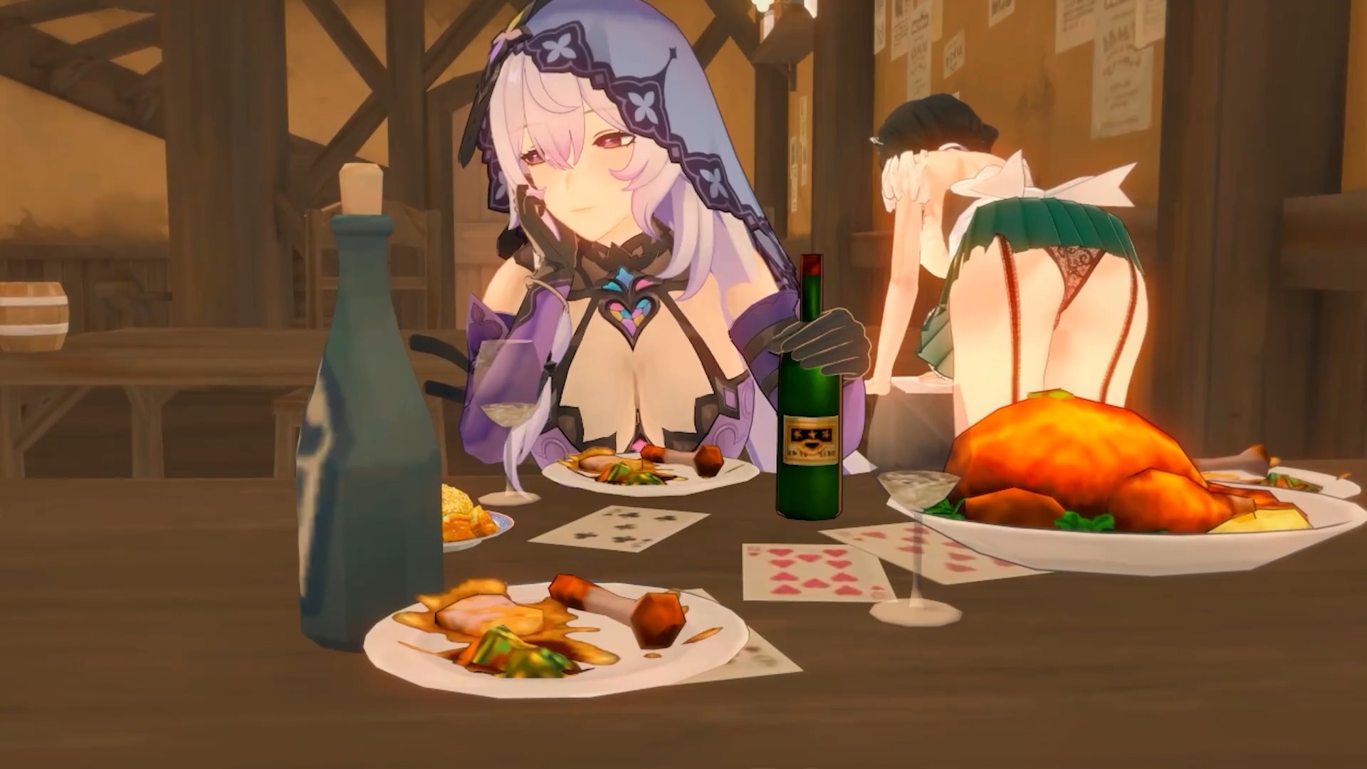 HAT7527 [Seru] Black Swan Demons#动漫#3D