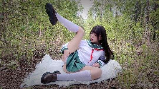 可盐可甜，绯红小猫#萝莉#挑逗#骚逼