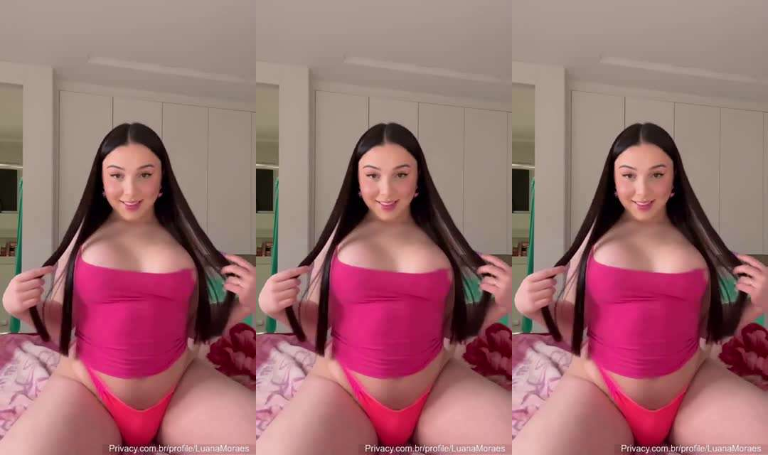 Luanna 稀少的巴西TS，可爱的带着肉感的女孩，老外最喜欢这种丰乳肥臀的类型了，属实是实战利器#射精